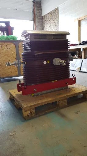 MVROT unit on a pallet ready for a pilot project installation