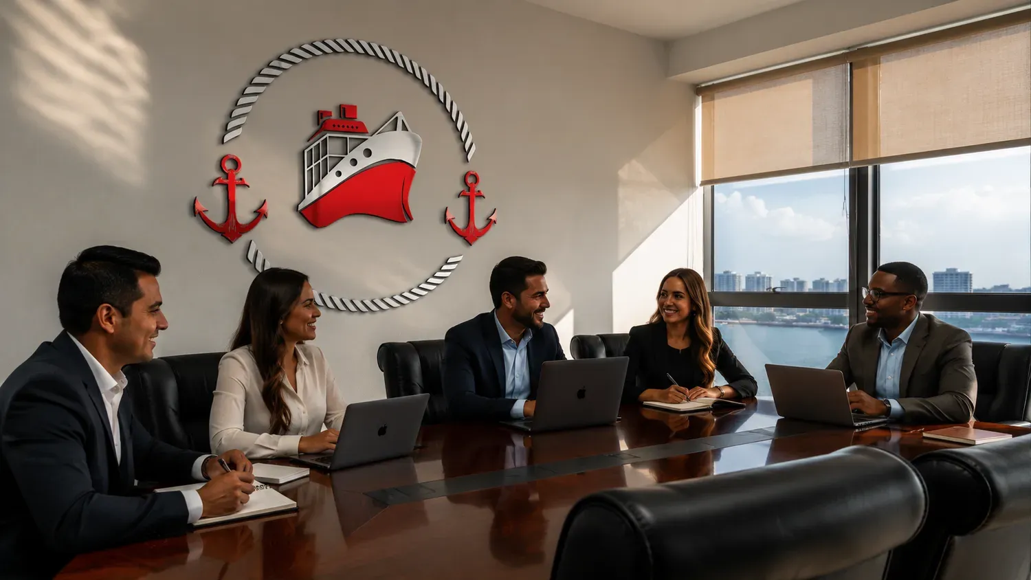 Sede de Kaplan Industry en Panamá con vista al mar
